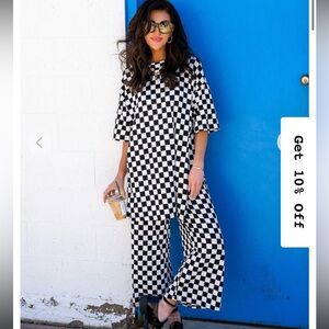 DRESSED IN LALA RIBBED PLAYSUIT